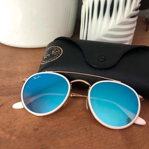 NWOT Ray-Ban Round Double Bridge sunglasses